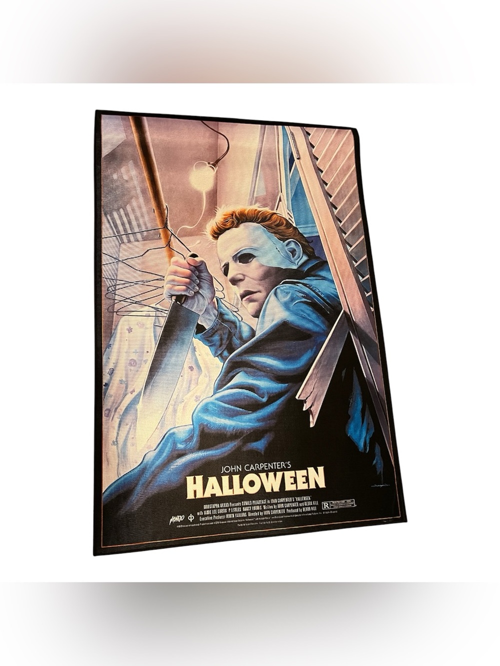 John Carpenters Halloween Area Rug 4ft x 2 1/2 ft